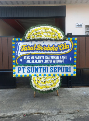 Papan Bunga Duka di Dengok