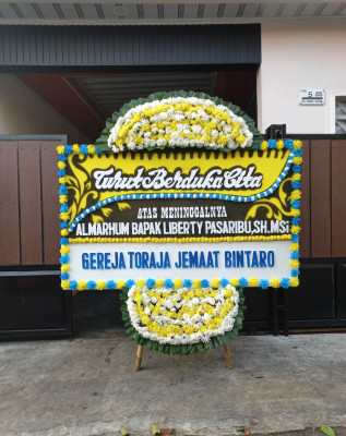 Papan Bunga Duka di Dengok